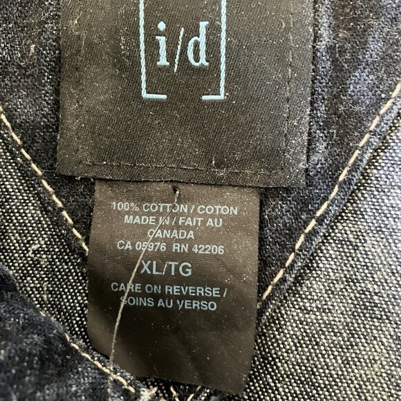 Zildjian Logo Denim Jacket Men's XL NWT Button Front Made in Canada READ - Picture 7 of 8